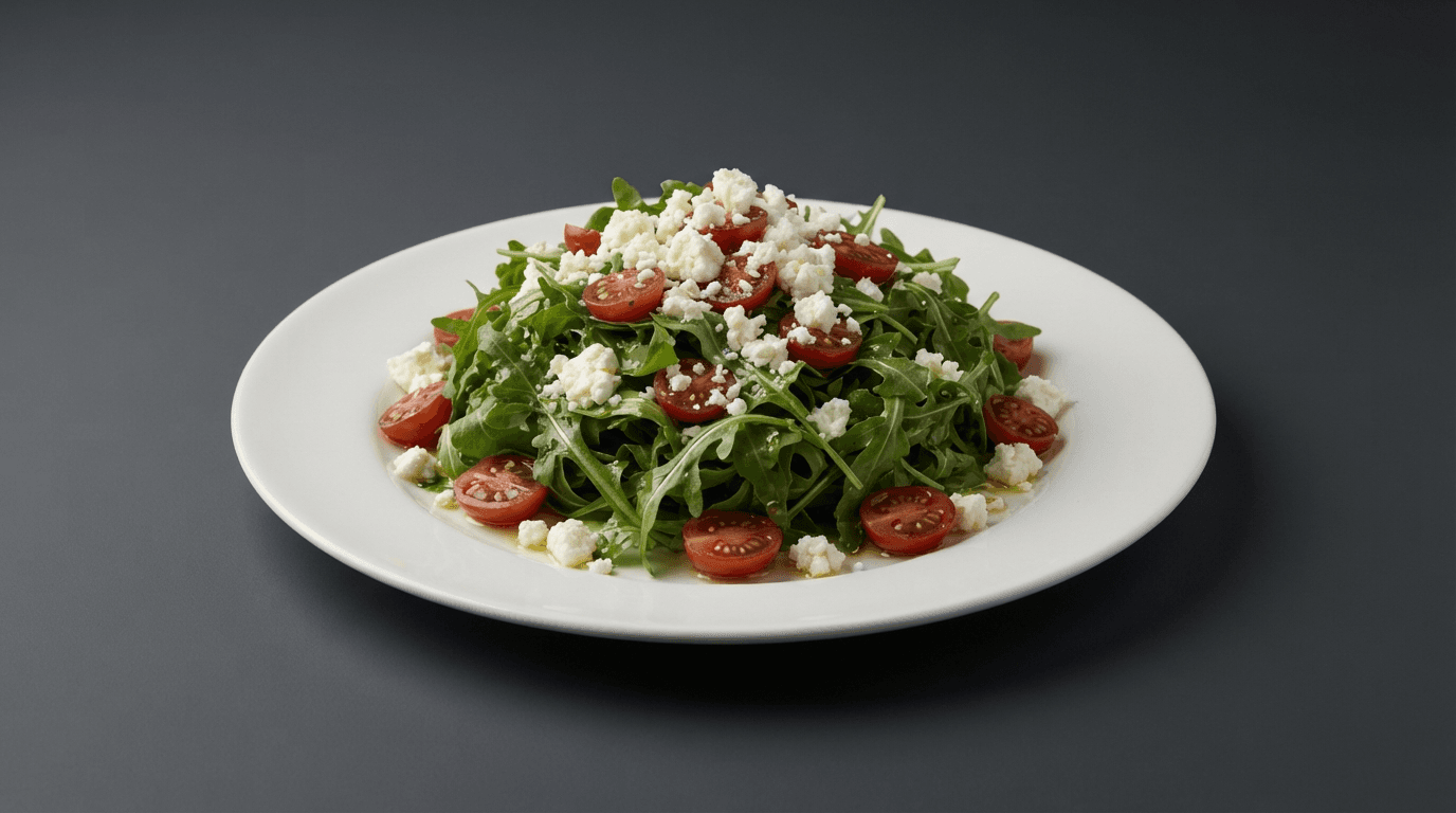 Peynirli Roka Salatası
